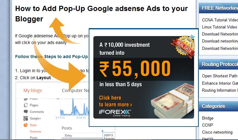Does Google allow Adsense Pop-up Ads?