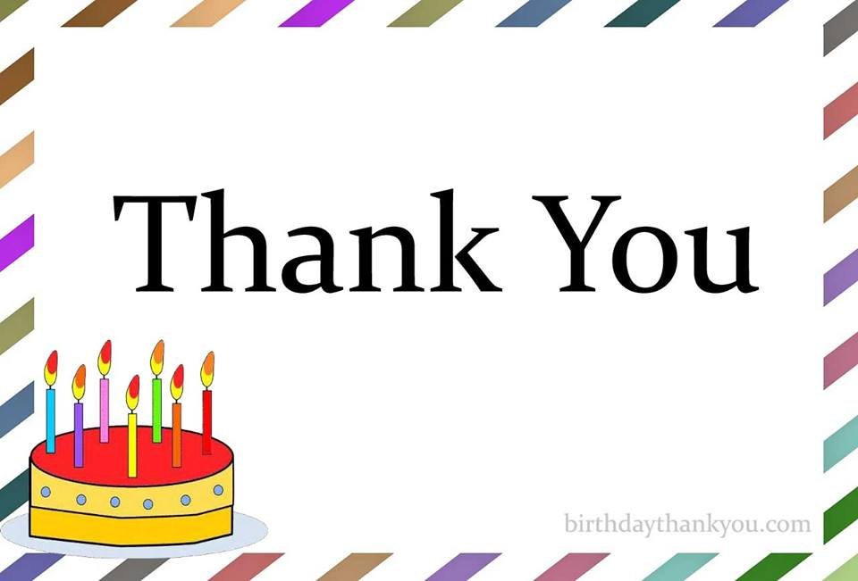 300  ways to say thank you all for the birthday