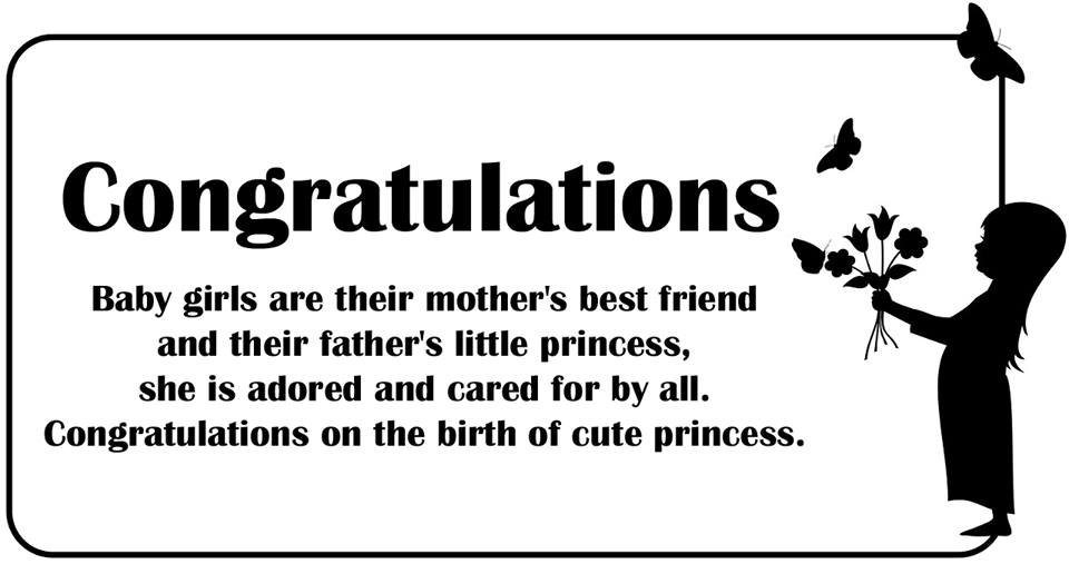 Congratulations Messages For New Baby Girl